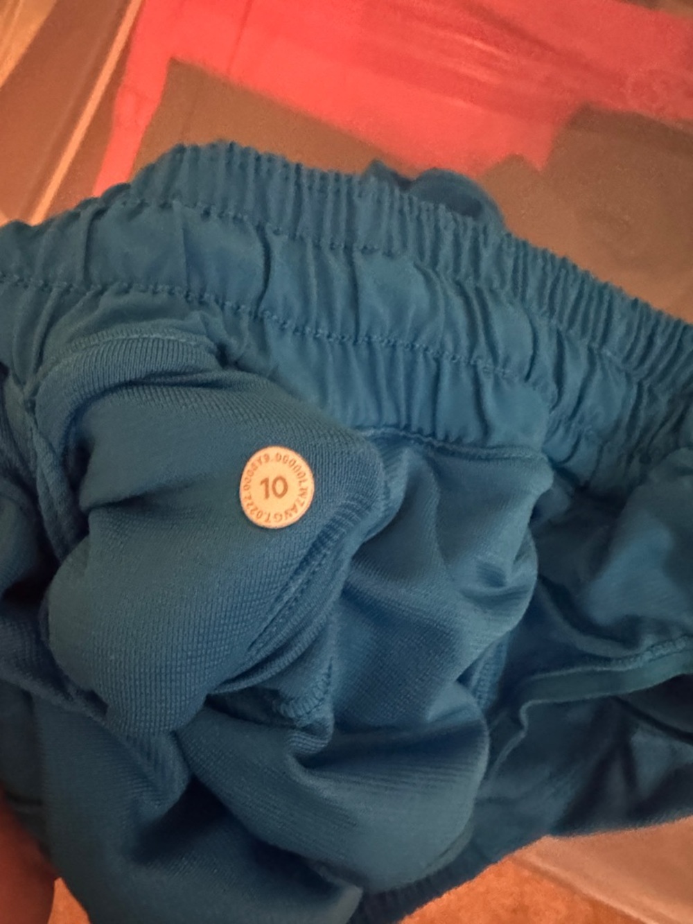 lululemon athletica Teal Blue Athletic Shorts